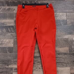 Vibrant Red Pants